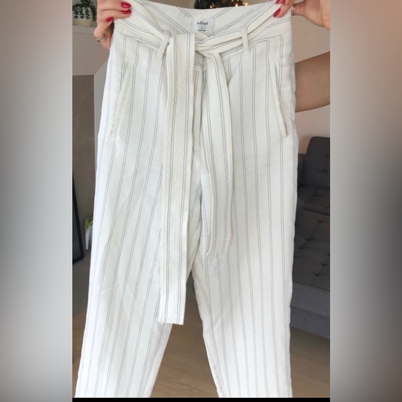 Wilfred Pants - Wilfred Tie-Front Pant Size 2